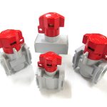 exhaust pneumatic hand valve 3/2 PSH